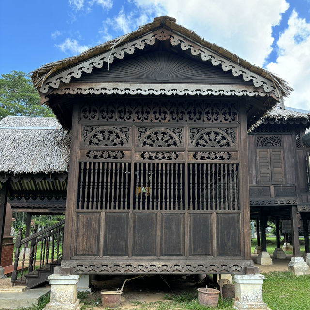 An authentic malay traditional house - it’s almost 100 years old!
