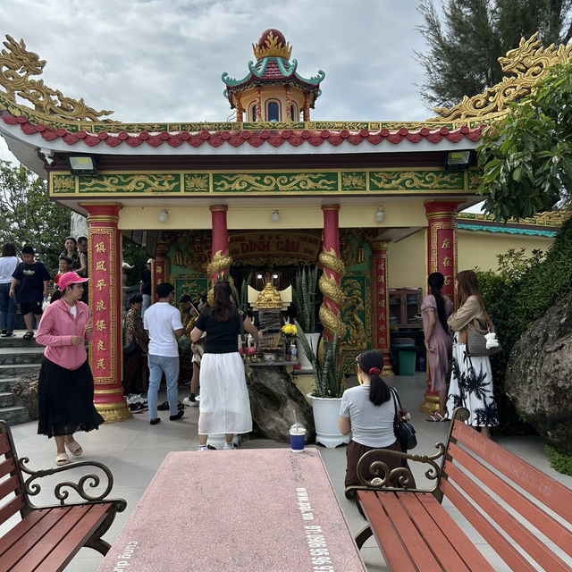Small temple by the sea in Phu Quoc