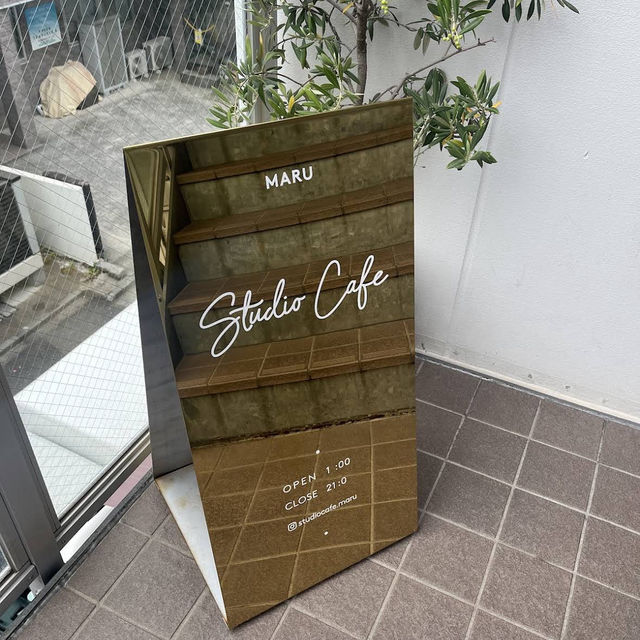 おしゃれカフェ🤍【スタジオカフェMARU】
