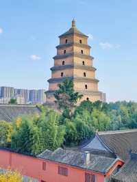🕊️ Giant Wild Goose Pagoda — Xi’an’s Tang Dynasty Icon