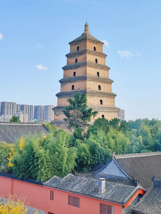 🕊️ Giant Wild Goose Pagoda — Xi’an’s Tang Dynasty Icon