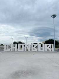 สะพานชลมารควิถี สะพานเลียบริมทะเล ชลบุรี