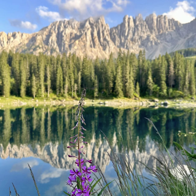 Lake Carezza – A Jewel of the Dolomites Lake Carezza – A Jewel of the Dolomites