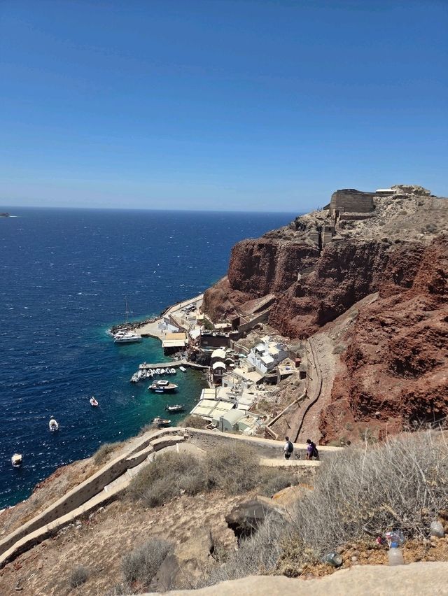 サントリーニ島　半日モデルコース