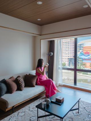 Stylish hotel right in front of Canal City in Fukuoka