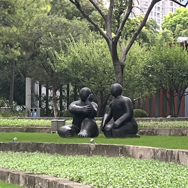 🎨 Jing’an Sculpture Park — Where Art Meets Urban Green