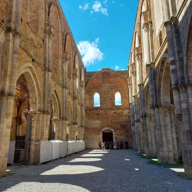 Ruins with a Magical Atmosphere in San Galgano