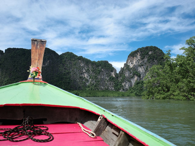 ไปนั่งเรือเที่ยวเกาะที่พังงากัน