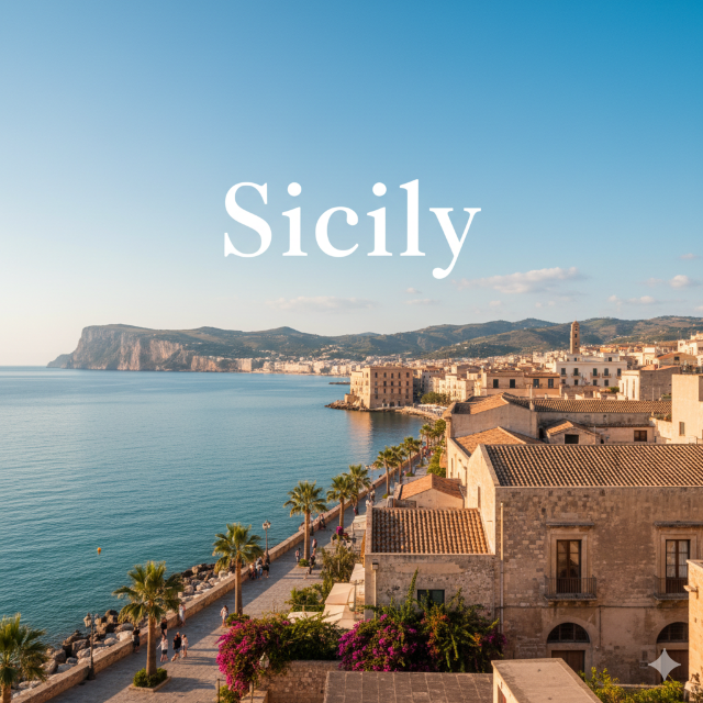ซิซิลี (Sicily) เกาะมหัศจรรย์ทางตอนใต้ของอิตาลี
