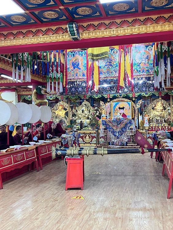 Gandantegchenling Monastery - Several Temples with Chanting Monks