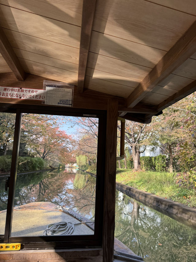 🍁 伏見十石舟:秋日泛舟,穿越時光的水上畫卷 🍂 🍁 伏見十石舟:秋日泛舟,穿越時光的水上畫卷 🍂