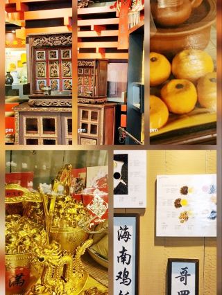 クチン華人歴史博物館でカルチャーショック：東洋と西洋が交差するバイブス。