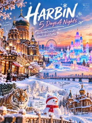 哈爾濱唔止得冰雕城堡!5日4夜攻略:盡情食玩玩轉雪國。