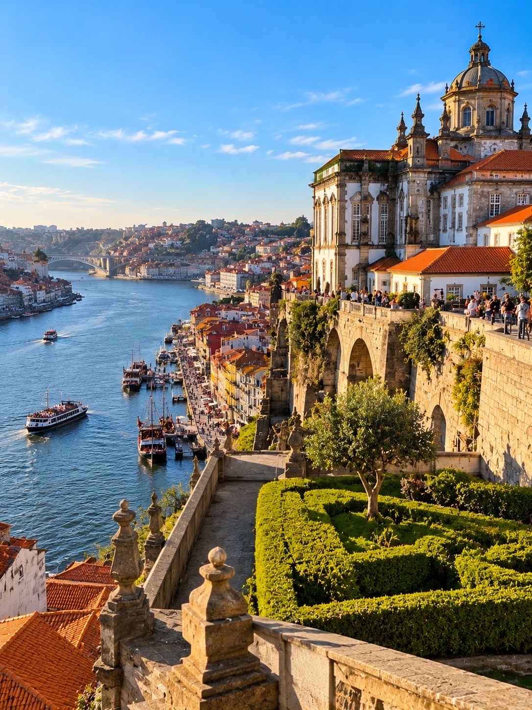 🇵🇹 Porto, a romantic city on the Douro River.