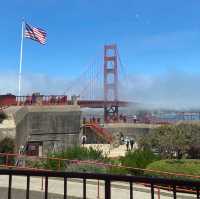 샌프란시스코의 상징이자 거대함과 굳건함을 드러내는 곳, 골든 게이트 브릿지