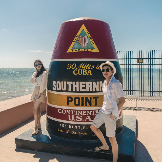 Southernmost Point of the Continental USA @ Key West