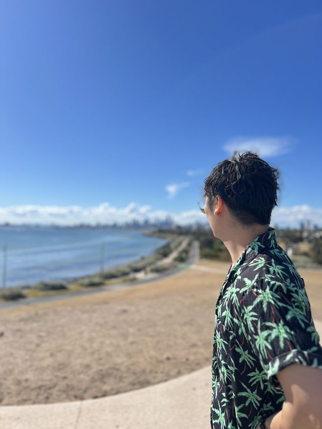 墨爾本睇天際線最靚嘅地方-一般遊客唔知道，但其實呢個好近City