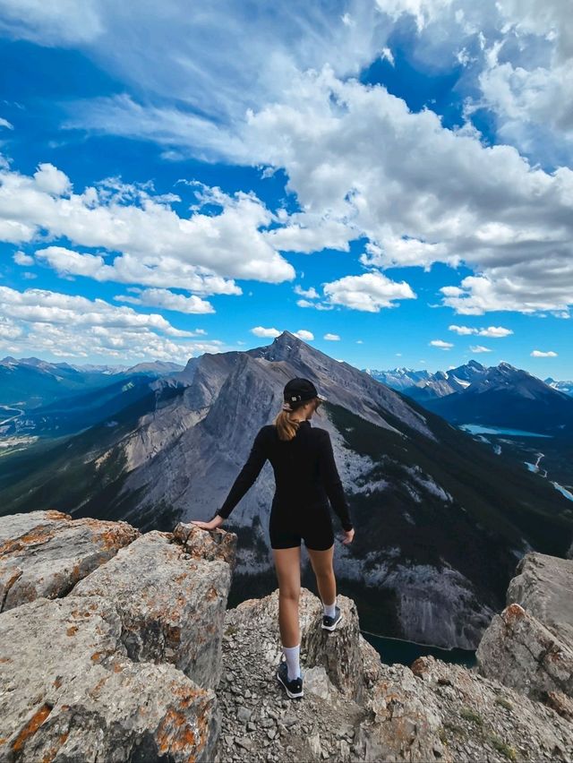 They said it was a bit steep… they lied. But wow, what a summit!