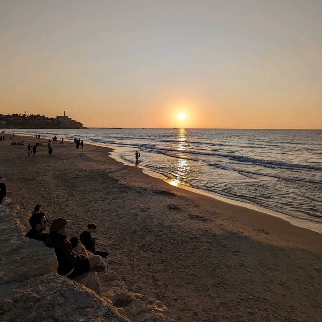 Charles Clore park and beach in Tel Aviv 