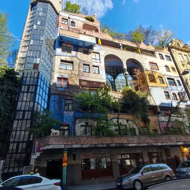 Colorful Facade Unique House