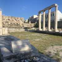 The Stunning Library of Hadrian in Athens