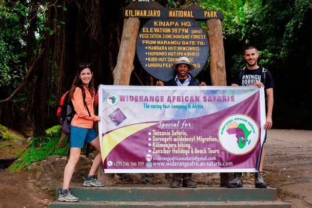 6 days Marangu route Kilimanjaro climb trip