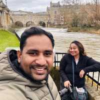 Visiting Pulteney Bridge in Uk 