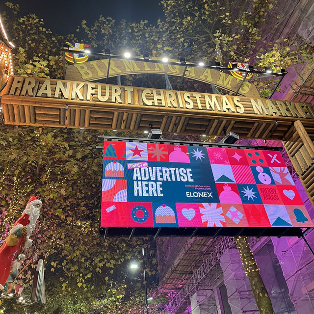 A Taste of Germany: Birmingham’s Festive Frankfurt Market