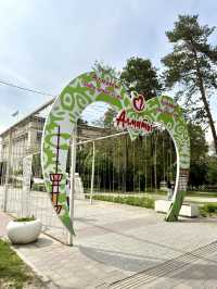 Spring in Almaty: Chilling at Park on Astana Square