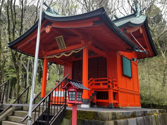 One of the best power spots in Hakone that is gaining popularity as the god of matchmaking