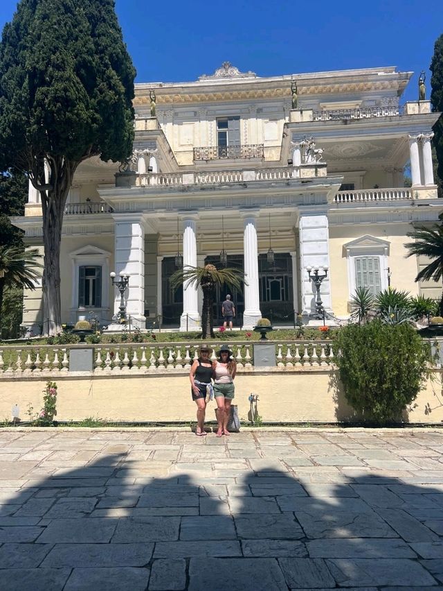 Achillion Palace where princess Sissi iof Austria lived. 