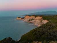 Corfu's Dramatic Limestone Formations: Cape Drastis