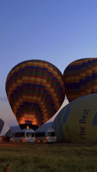 Enjoy the beautiful Cappadocia in the morning.With a view of the best sunrises.While you enjoy like 1000 Hot air balloons in the sky.This trip offers hotel pickup. The company picks you up from the hotel at 4:00 AM.So that you can get to the balloon location and by 4:30 you take off and the trip is about an hour or 30 minutes.And then you land back down and you enjoy a toast. Most hot air balloon companies offer a toast of champagne.This was one of the best experiences and definitely worth it. I'll definitely do it again