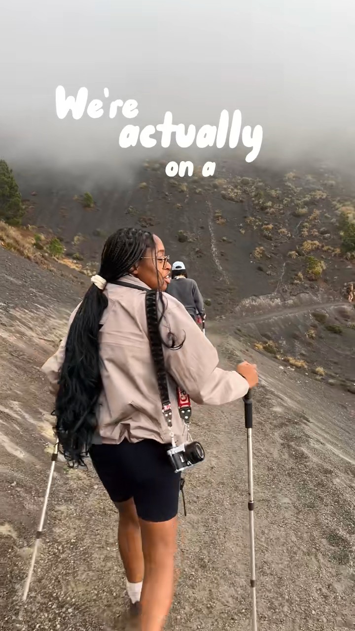 We're actually on a VOLCANO!?