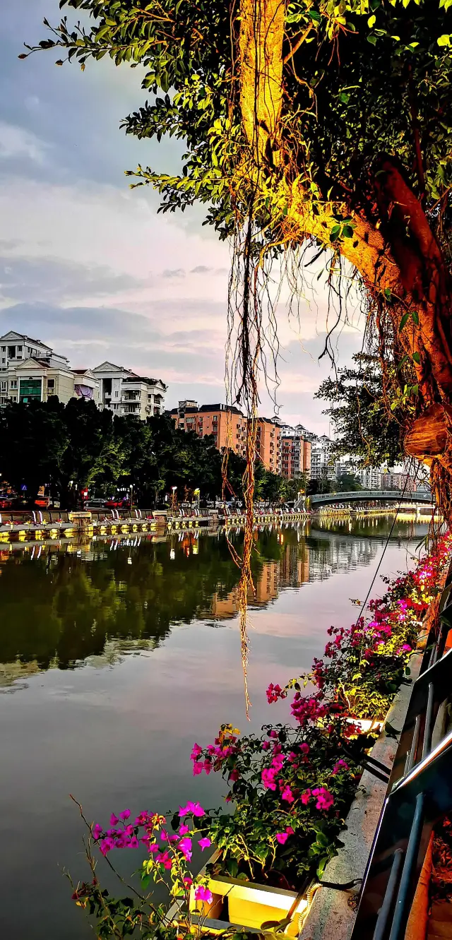 Jin'an River, the largest millennium canal in Fuzhou