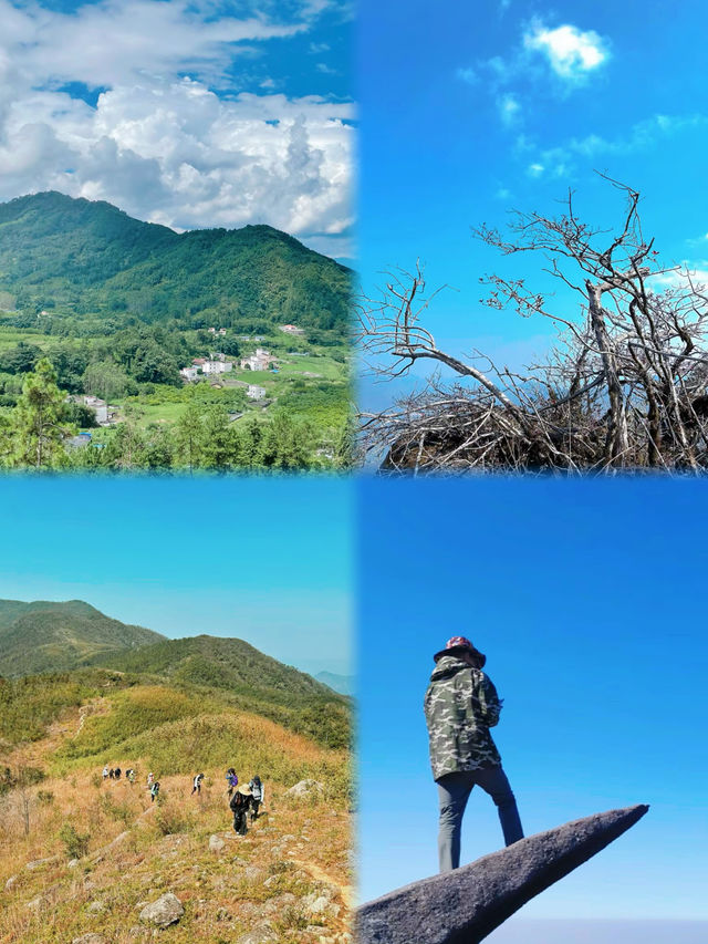 廣東省內徒步天花板/肇慶第一峰/絕美大稠頂