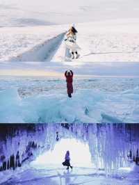 全世界看藍冰最便宜的國家| 俄羅斯貝加爾湖