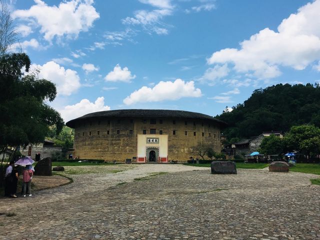 福建龍巖永定客家土樓風景區