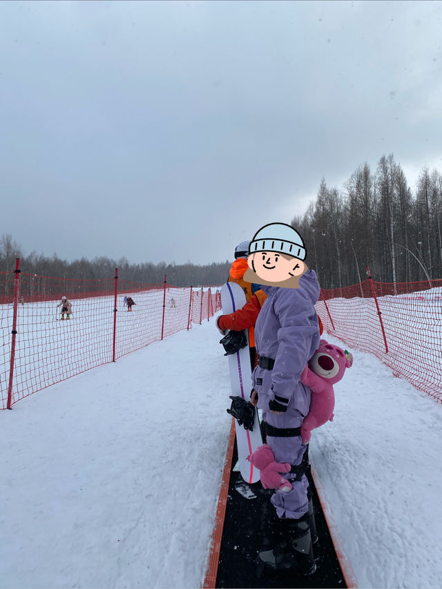 滑雪時間到！紅松王-單板滑雪初體驗
