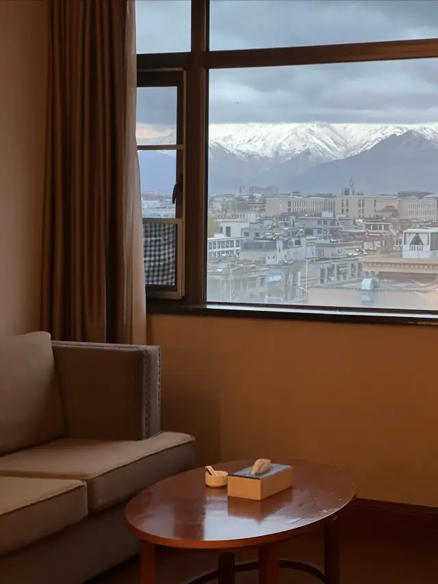 โรงแรมที่พักคืนแรกในลาซา