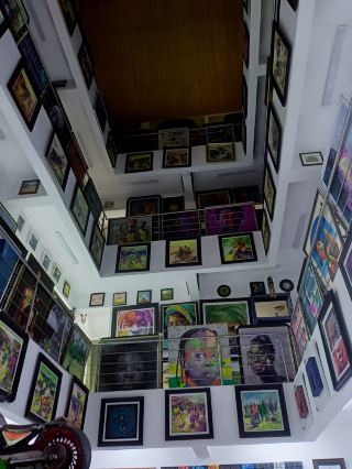 Art at the Lagos Nike Art Gallery originates from life