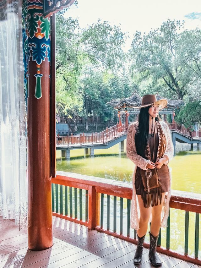 自駕甘肅，臨夏市區值得去的園林