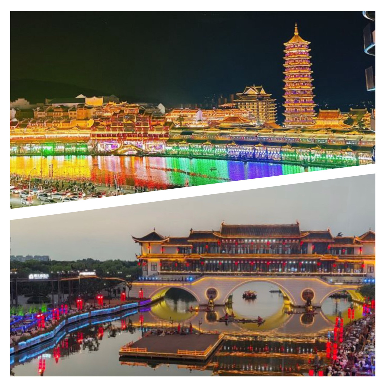 [Hồ Châu/Phố cổ Thái Hồ] Pháo hoa thật tuyệt đẹp!