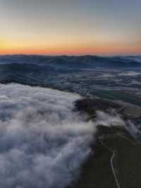 2024阿爾山之秋•9月22日同心天池秋色初起漸入佳境。