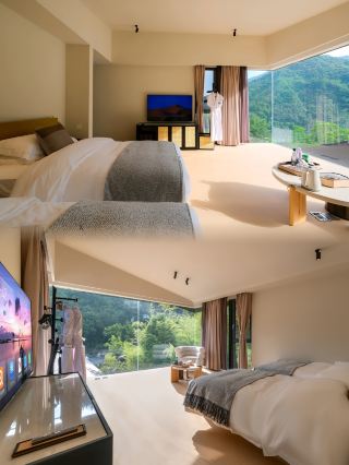 우랑산 기슭, 소석산거의 꿈같은 은거지