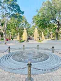 廣州人民公園楓葉手機直拍！真的已經紅了