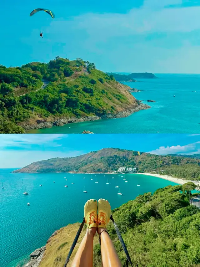 Take to the skies and seas: Paragliding in Phuket