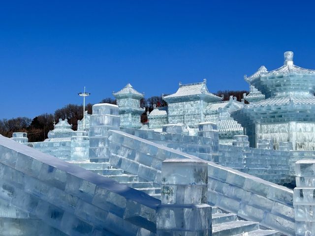 長春冰雪新天地 | 日落時分的絕美盛宴 長春冰雪新天地 | 日落時分的絕美盛宴