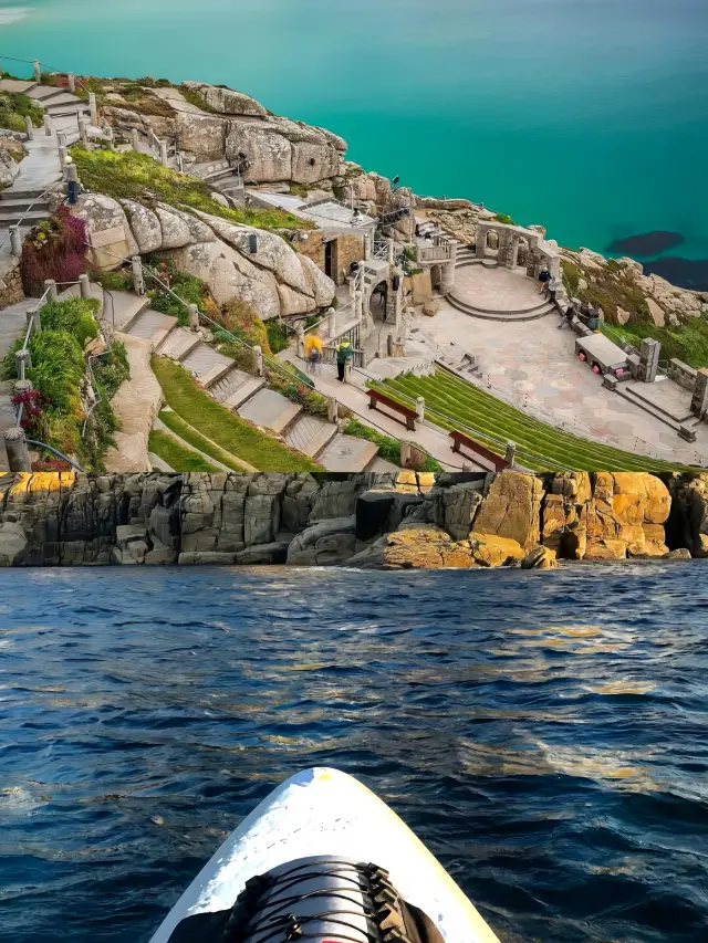 A Dreamy Combination of Drama and the Sea! Penzance Cliff Theater