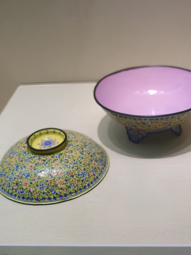 深圳博物館 │ 清代琺瑯展太精美了